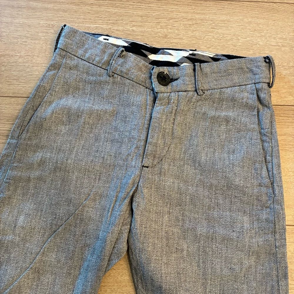 NEW Rogan Men’s Y2K Grey Rinse Funnel Japanese Itochu Line Pant Size 28